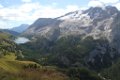 132  die zweite Gruppe ueber den Bindelweg zum Fedaia Stausee 2054 m